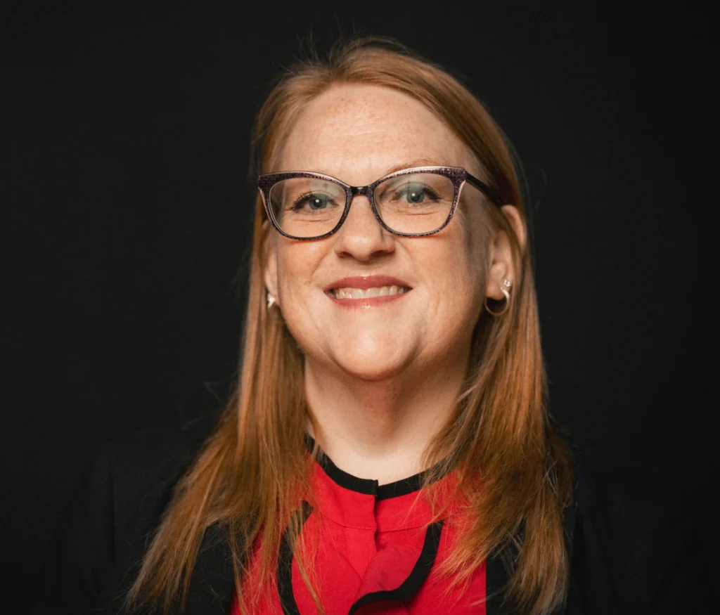 A person who appears to be involved in a professional setting