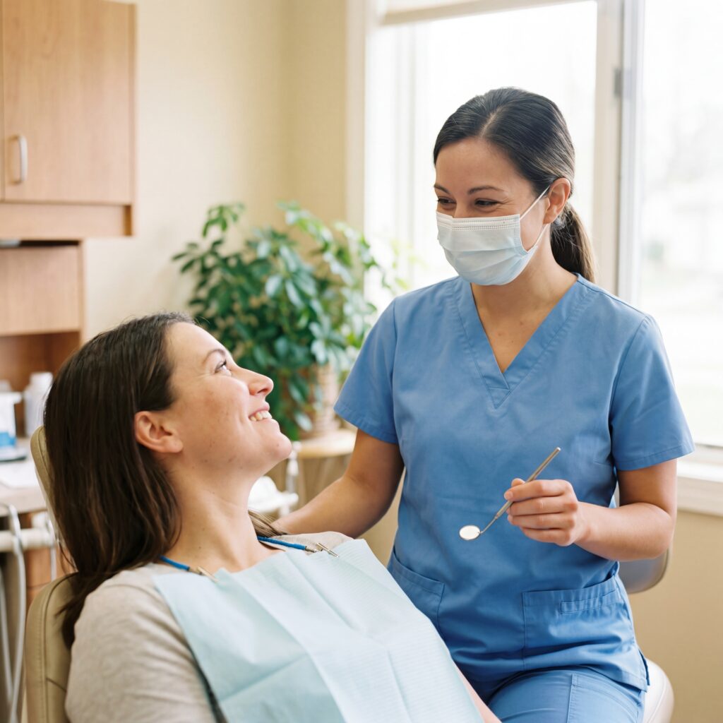 Dentist gum disease treatment